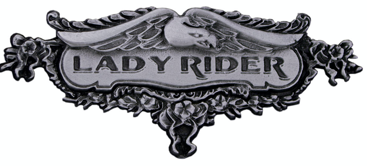 Lady Rider Eagle Pin